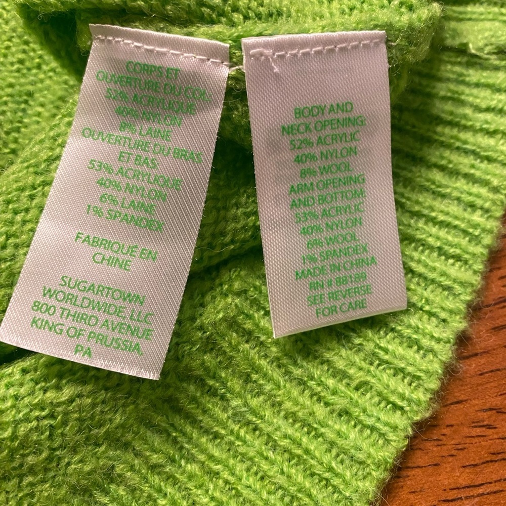 Lilly Pulitzer Angeli Lime Green Cardigan & Tank Set - Picture 13 of 16